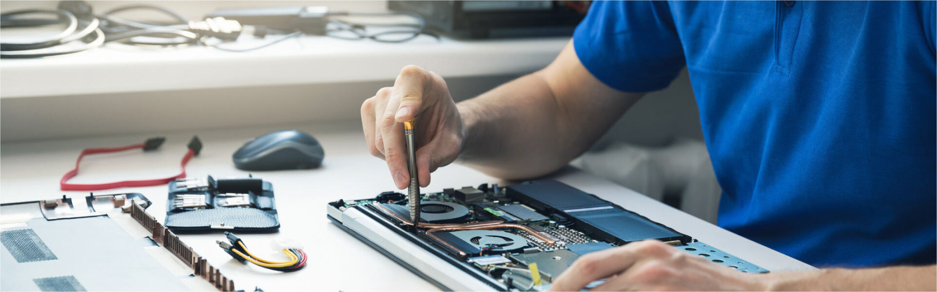 Professional laptop repair specialist